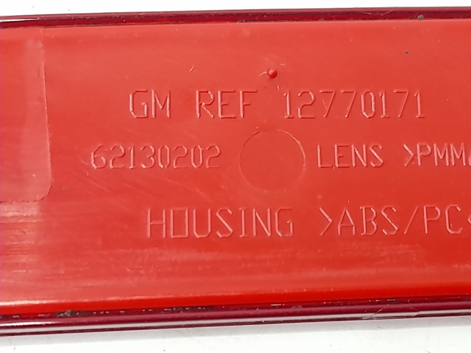 Saab 93 9-3 4D 5D CV Offside Driver Rear Bumper Reflector From 2008 12770171