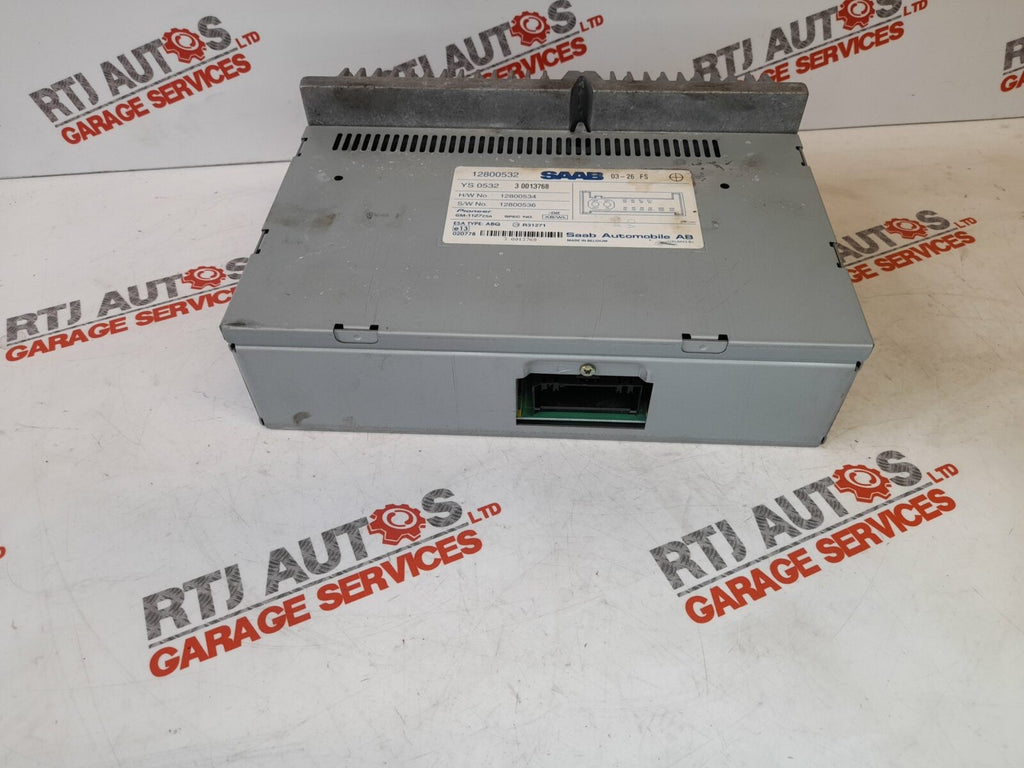 Saab 93 9-3 2003 to 2005 4D CV Booster Stereo Amplifier 12800532