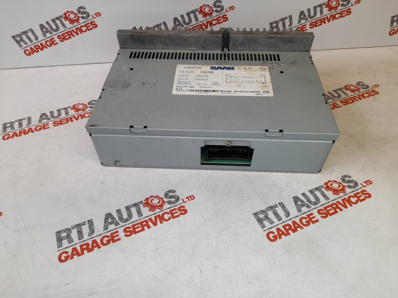 Saab 93 9-3 2003 to 2005 4D CV Booster Stereo Amplifier 12800532