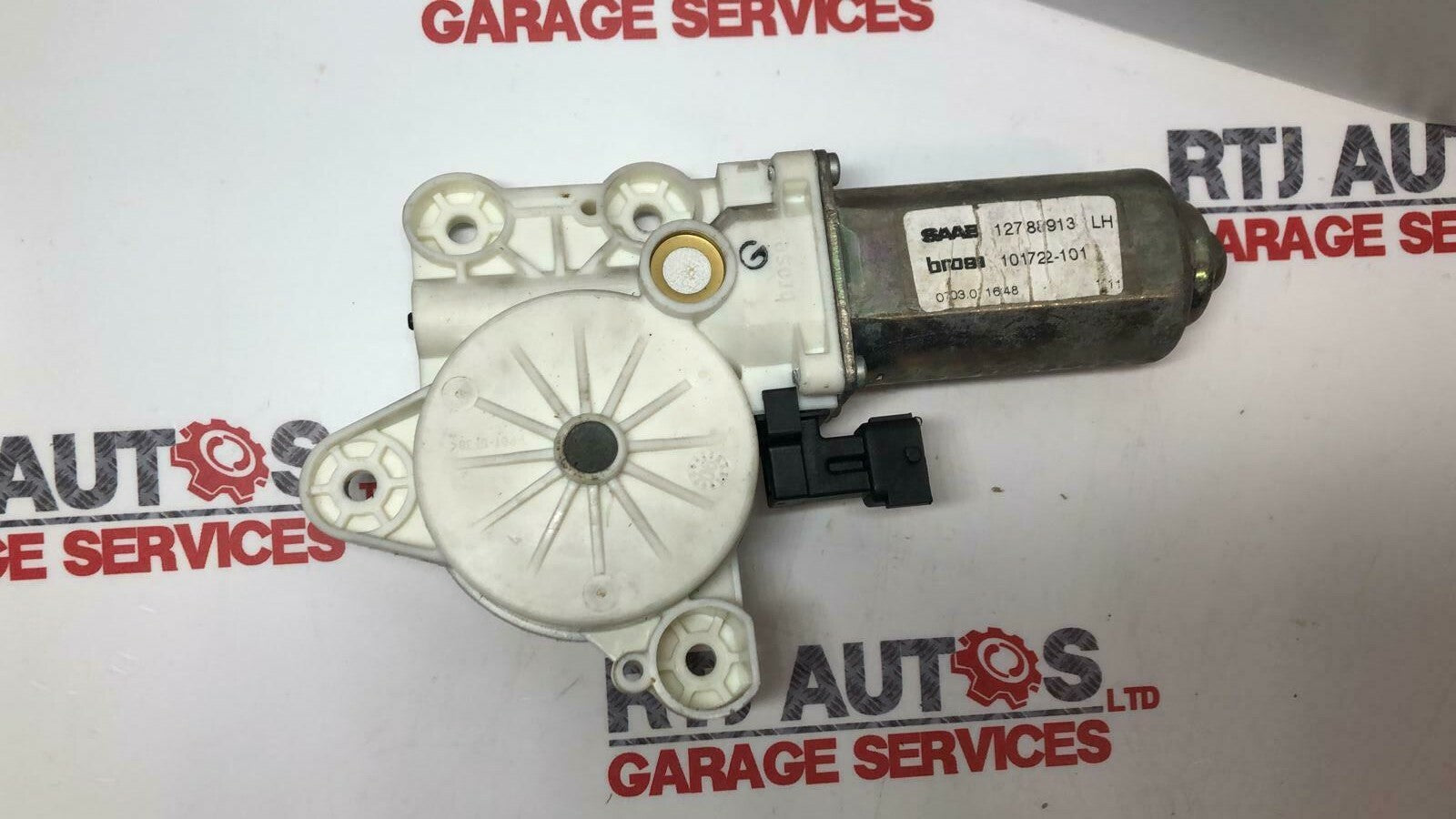 Saab 9-3 2003 - 2012 Electric Window Motor 2 Pin Left Rear 12788805 12788913