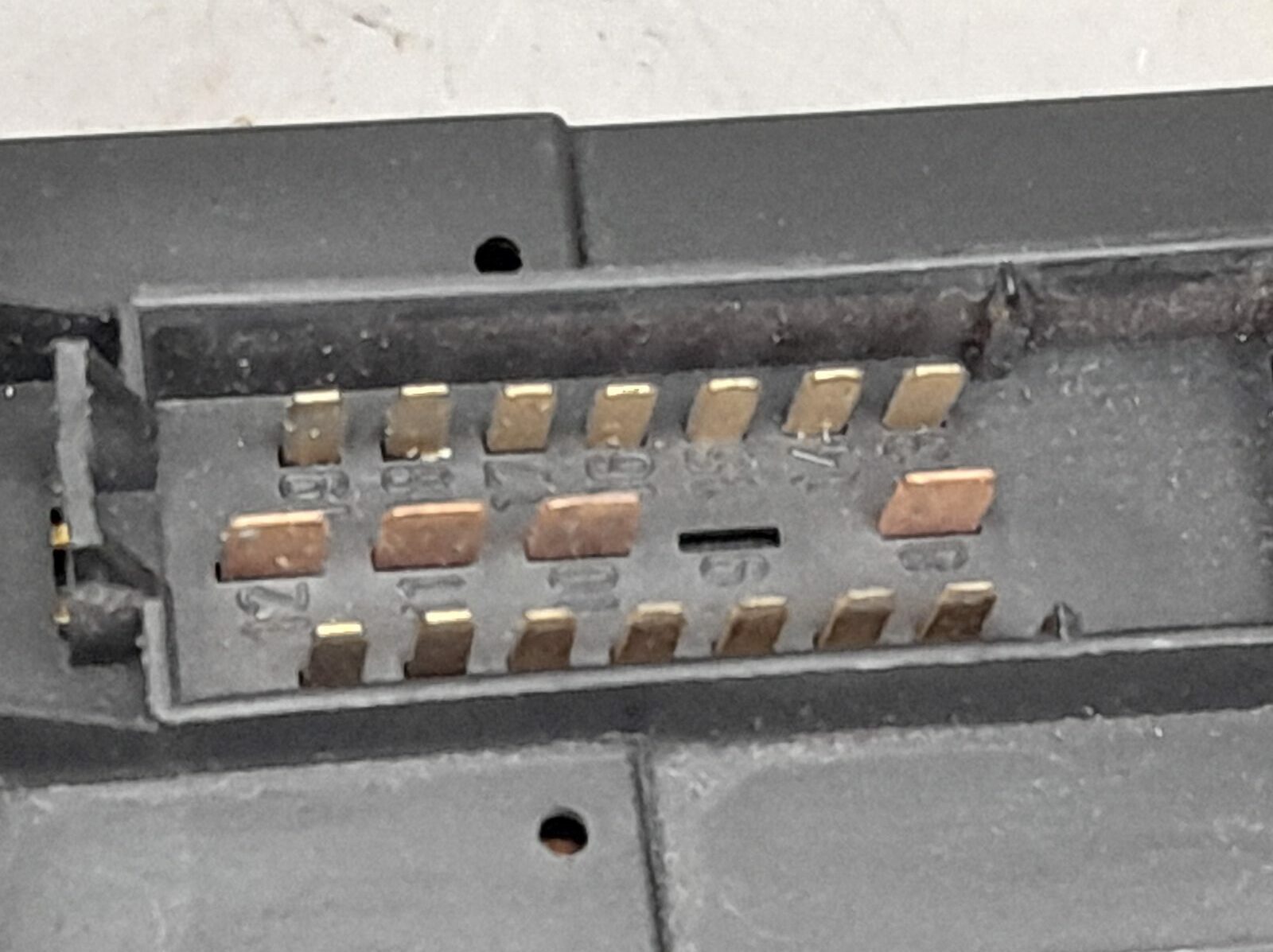 SAAB 900 CV Window Roof Control Switch Pack 4224044 Black