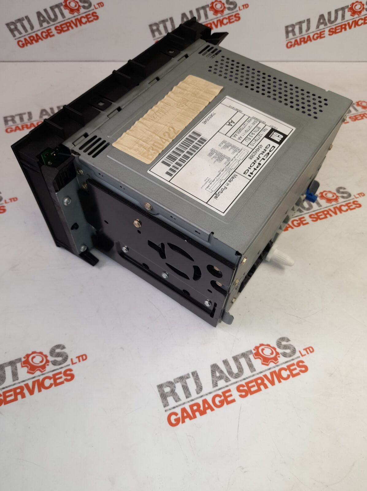 Saab 9-3 93 Sat Nav Radio CD Player Head Unit 12779110 Double Din Delphi Grundig