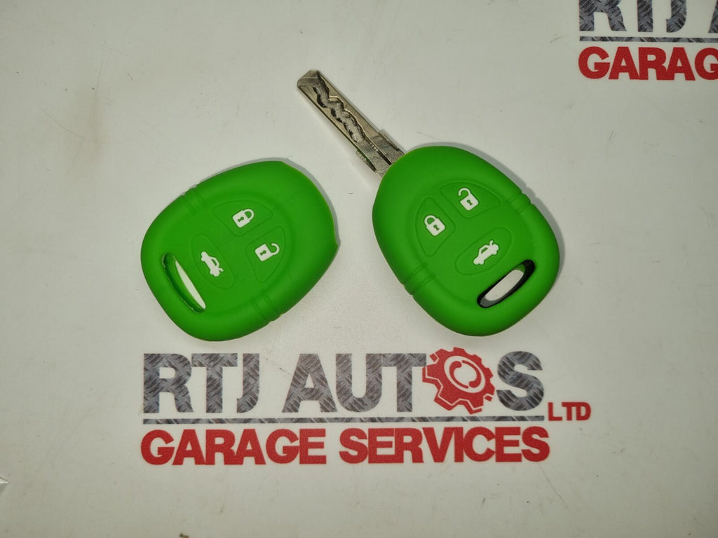 SAAB 9-5 95 98-10 9-3 93 01-03 Green Silicone Key Fob Case Cover