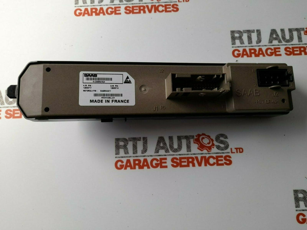 Saab 93 9-3 Offside Driver Rear Window Switch (No Anti Pinch) 12805696 (03 - 05)