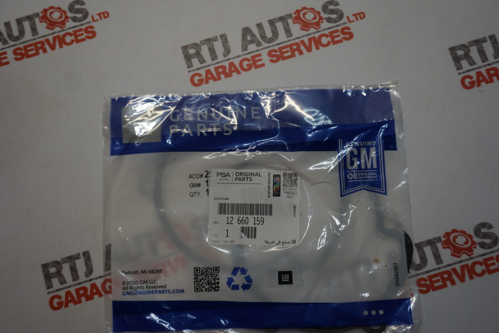 Genuine Saab 9-3 93 B284 V6 Water Pump Gasket 06-10 12660159