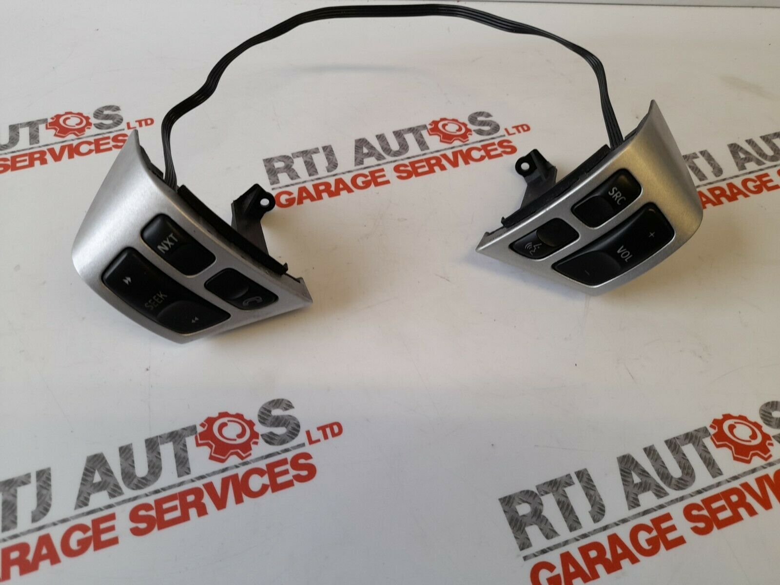 SAAB 93 9-3 2003 - 2005 Steering Wheel Switches Paddle Chrome 12801607