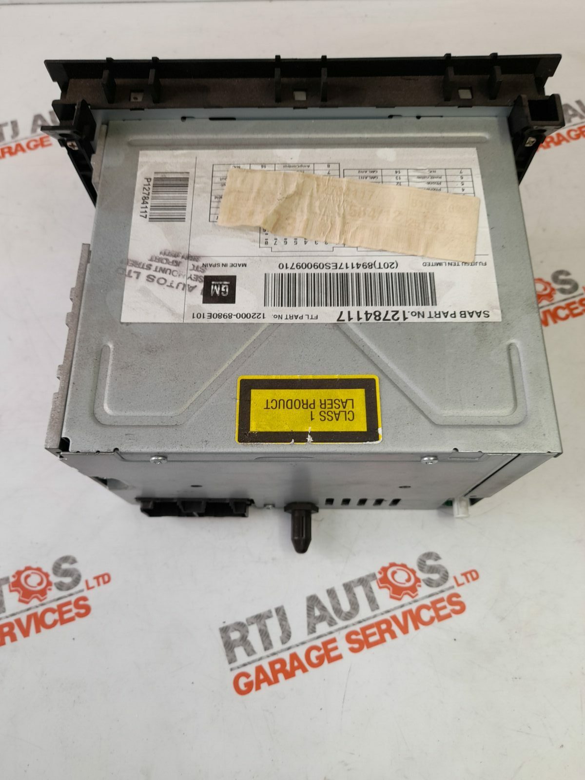 SAAB 93 9-3 2007-2011 Radio Stereo CD player Head Unit 12784117