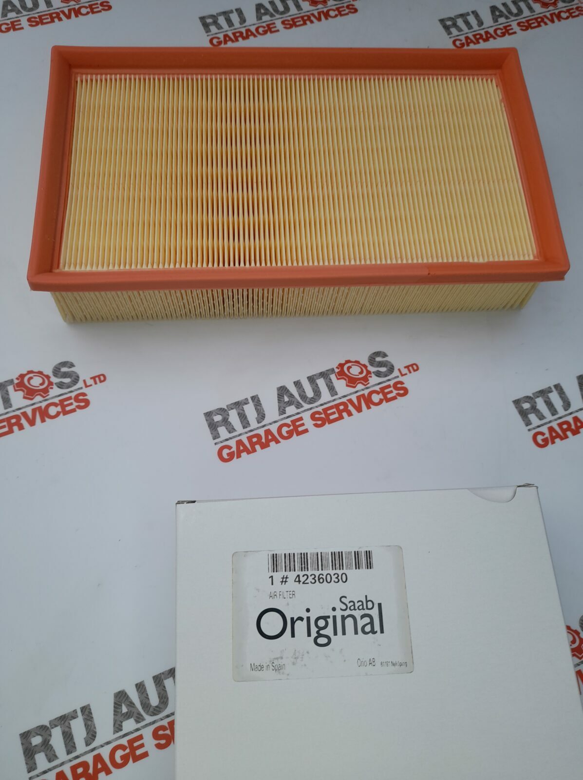 Genuine Saab 900 9-3 Air Filter Petrol 4236030
