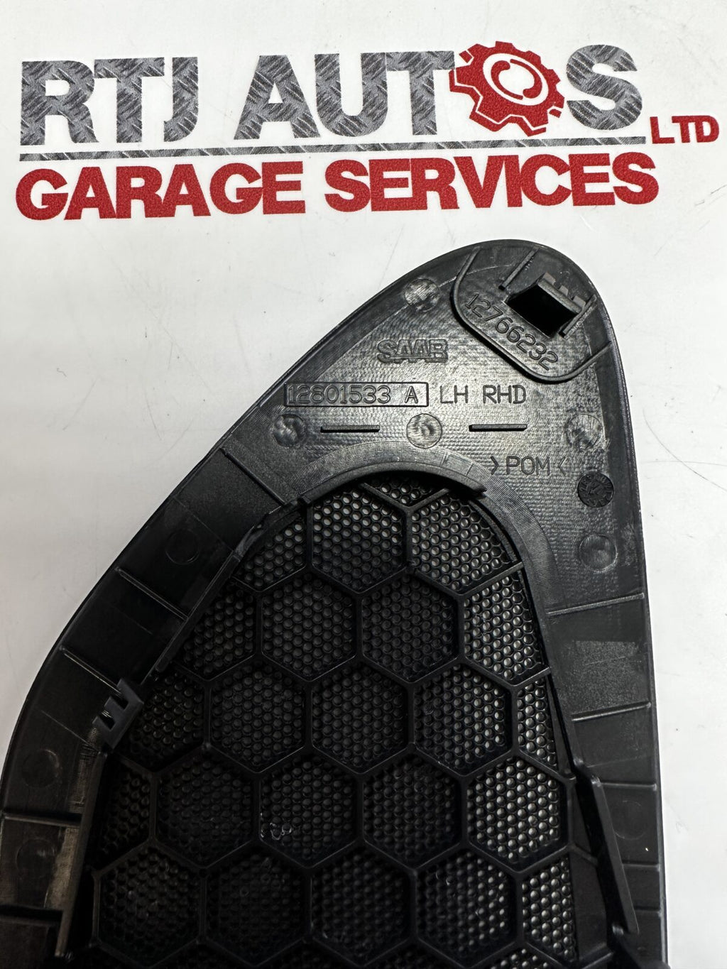 Saab 93 9-3 (YS3F) CV Estate Saloon 2003-2012 LH Dashboard Grille Black 12801533