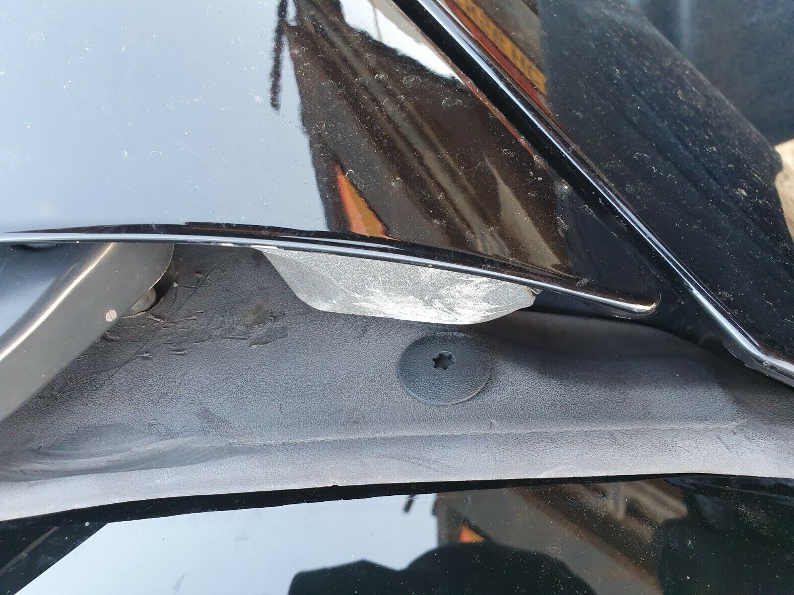 Saab 9-3 03-07 Convertible Scuttle Panel Cap Cover Star Cap (x2 Pair) 92152358