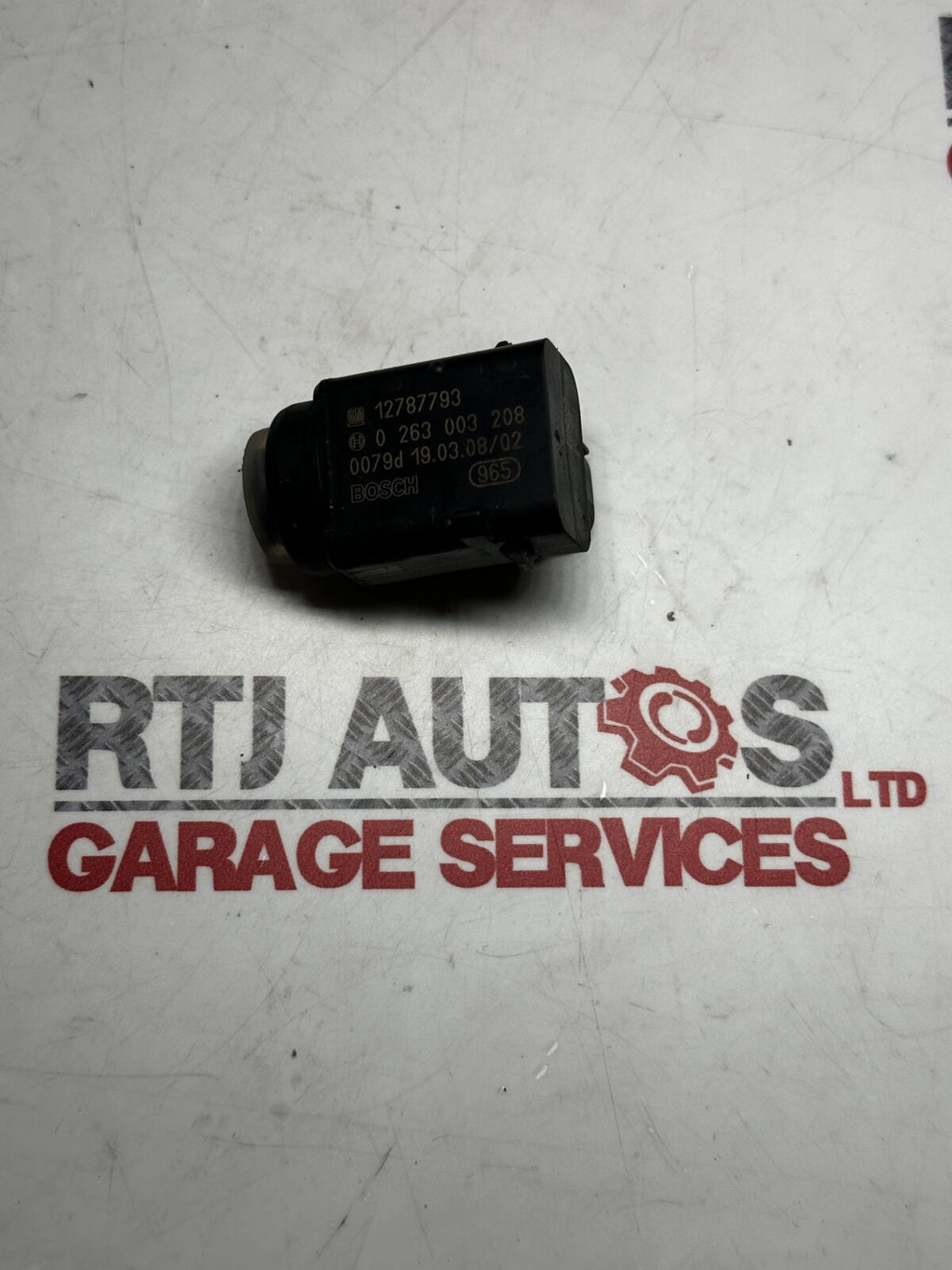 Saab 9-3 93 (03-10) Parking Assistance Sensor 12787793 / 93172012 x1 Metallic...