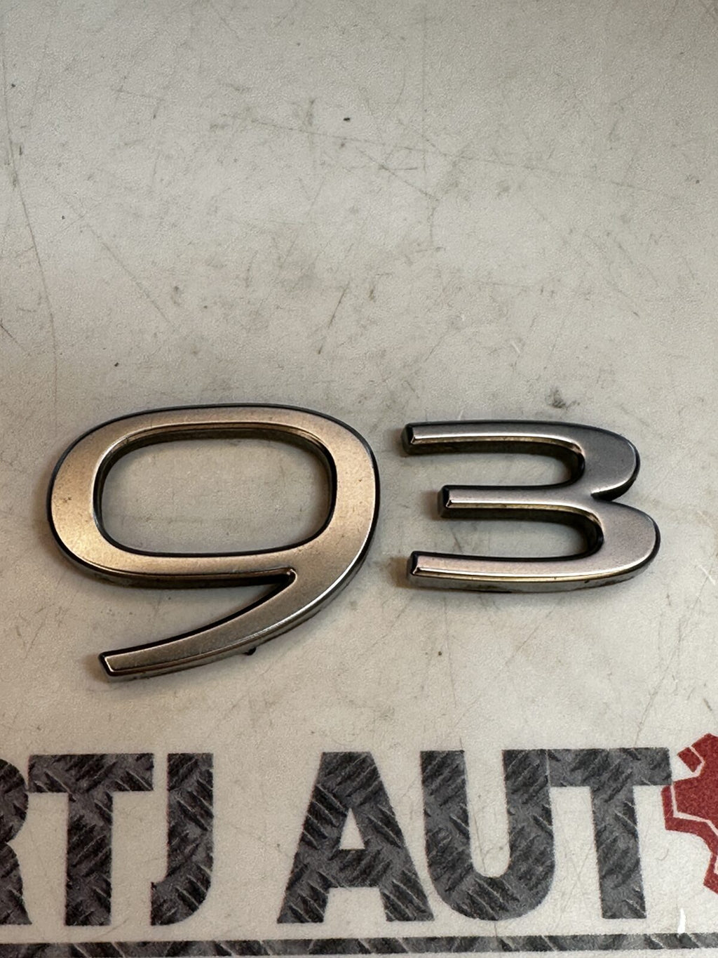 Saab 93 9-3 2010-2012 (93) Boot Badge (Used)