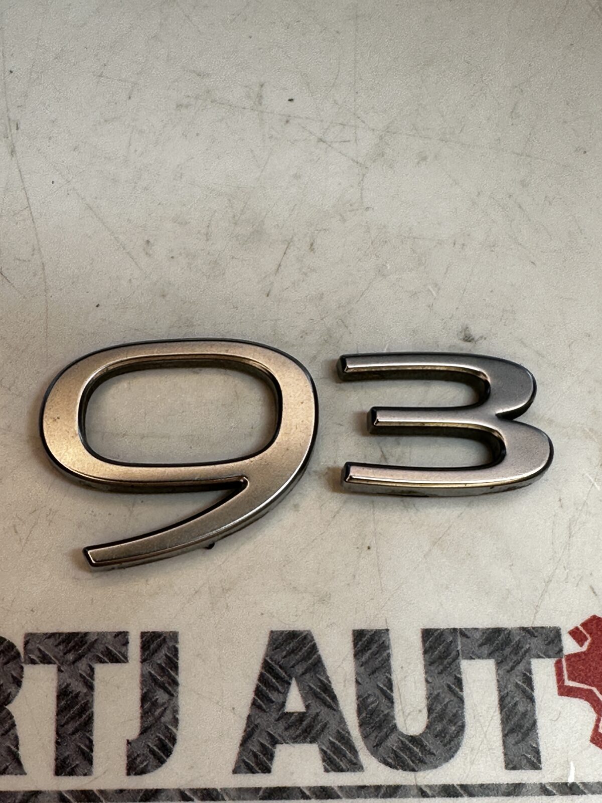 Saab 93 9-3 2010-2012 (93) Boot Badge (Used)