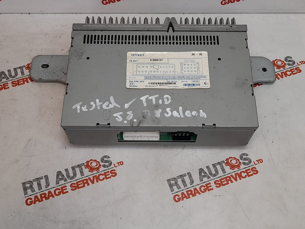 SAAB 93 9-3 Saloon 2008-2012 Booster Stereo Amplifier 12773377