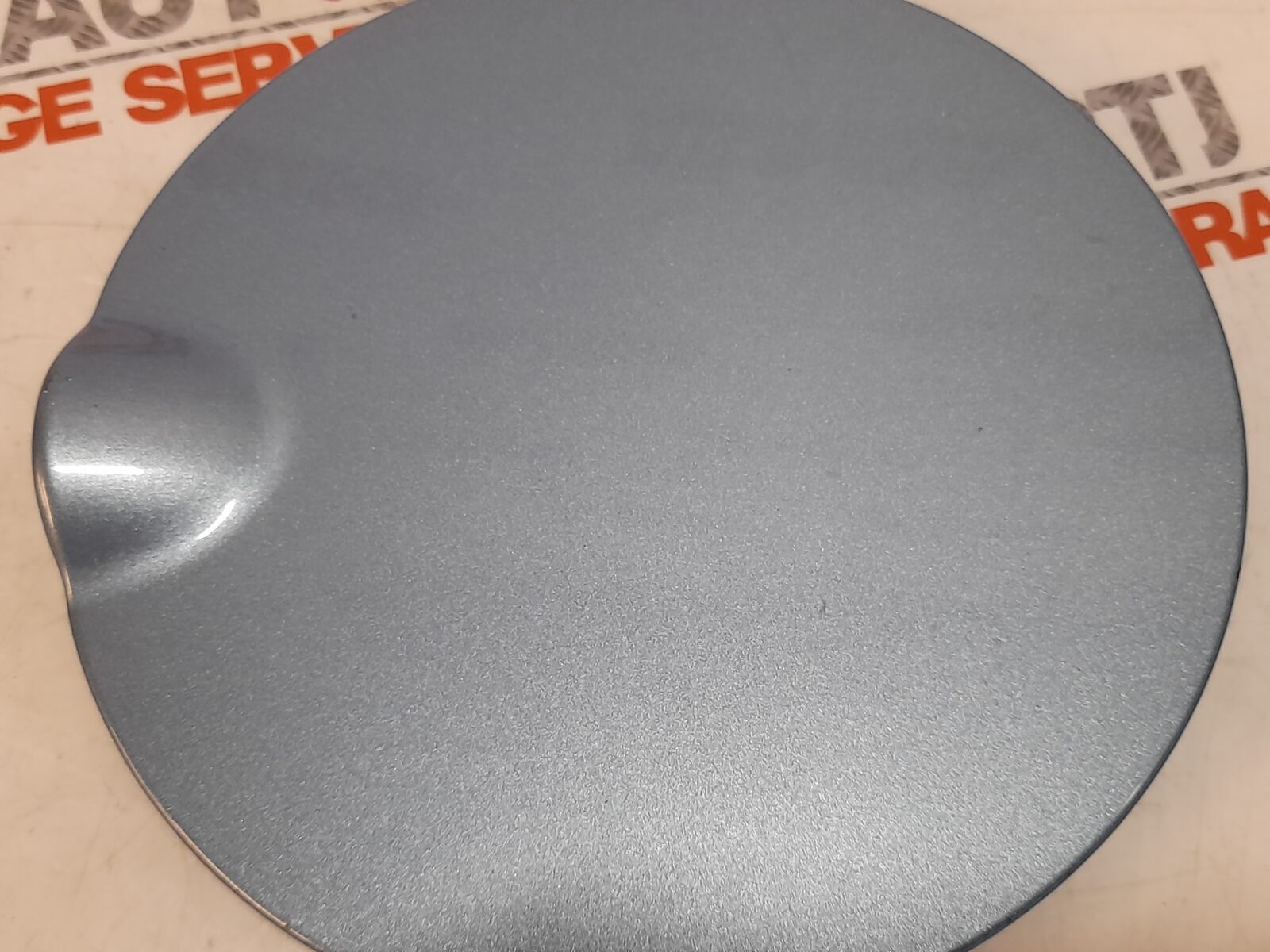 Saab 93 9-3 Fuel Flap Tank Hatch 12797737 12760550 12761984 304 Ice Blue Met