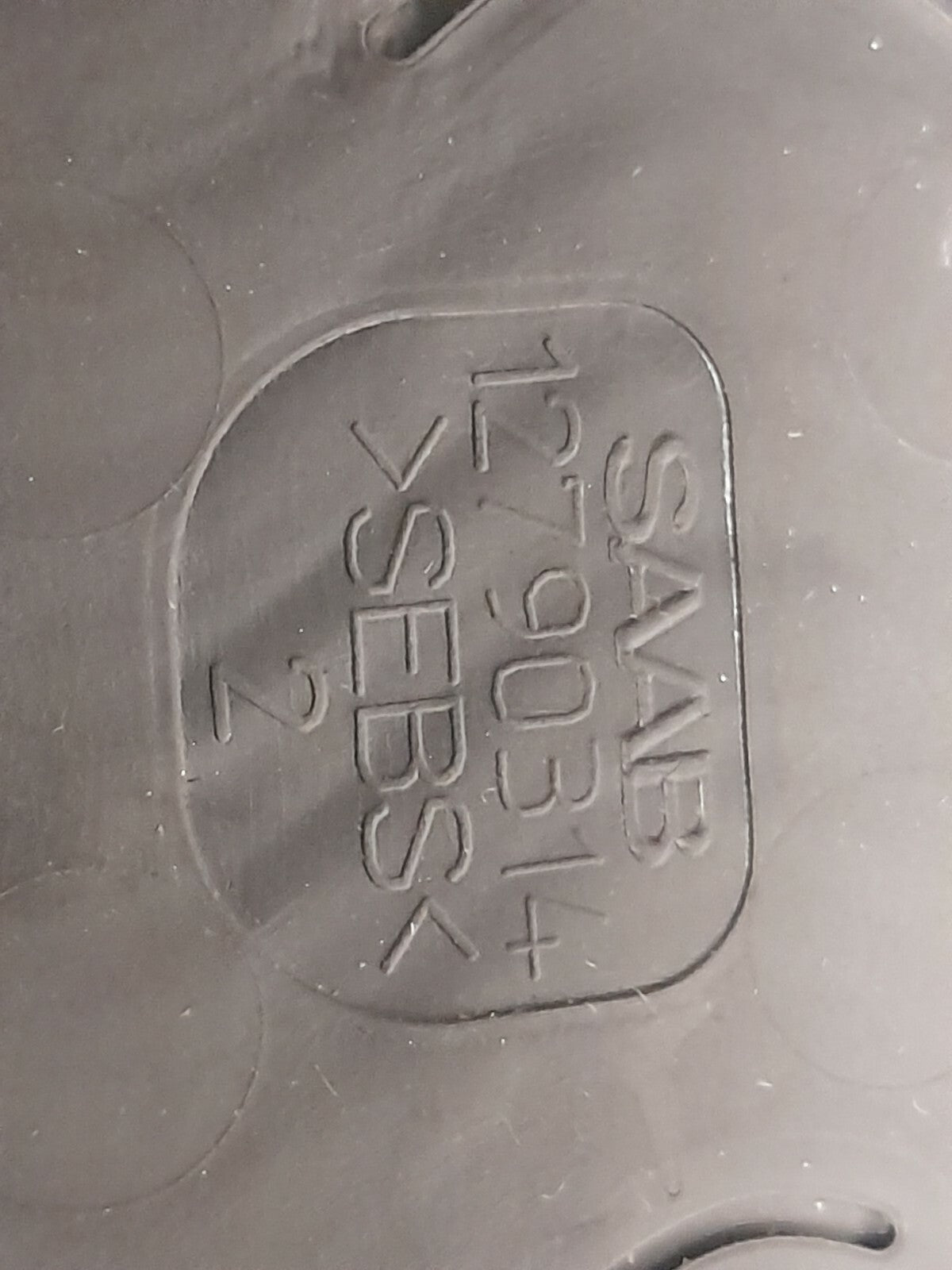Saab 93 9-3 4D 5D CV Centre Console Rubber Mat 12790314