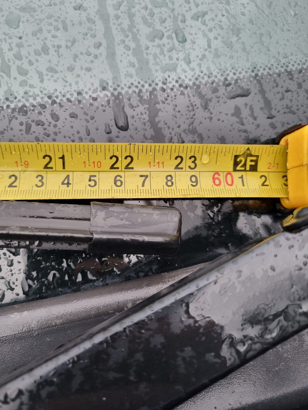 Saab 93 9-3 From 2008 All models Front Wiper Blades 2x23 Inch (2x575mm) 12778386