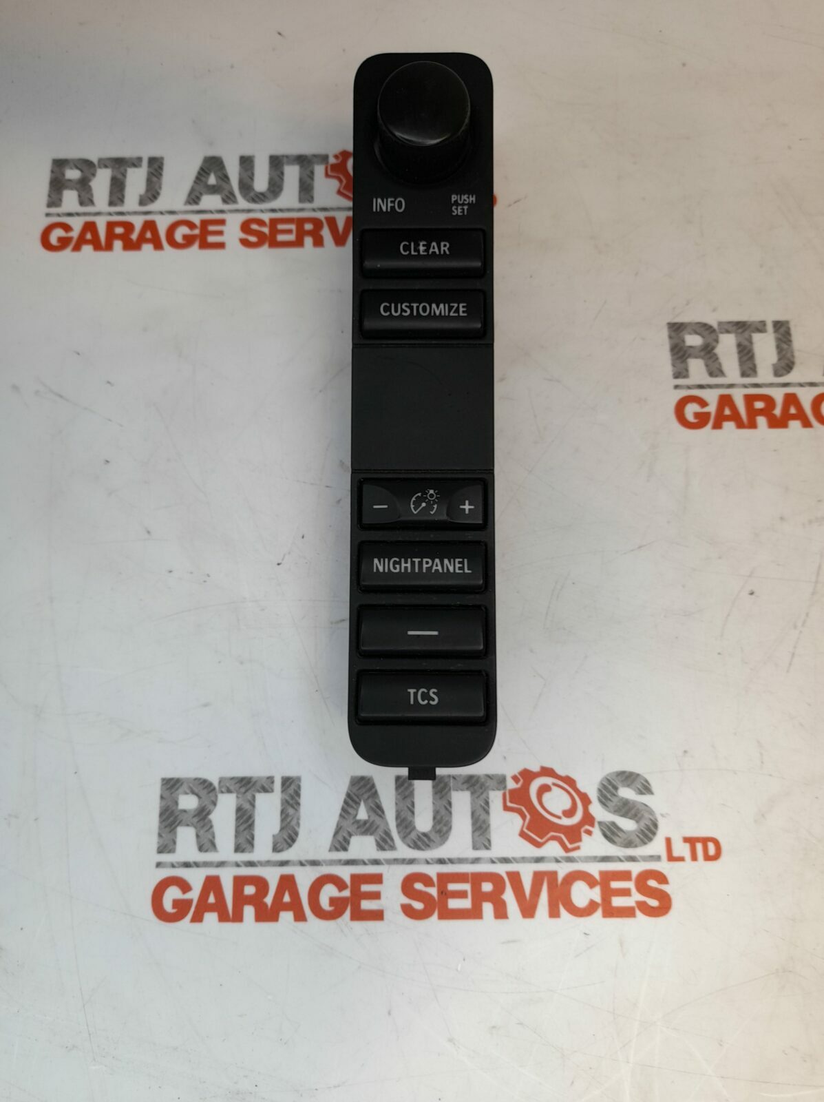 SAAB 9-3 03-06 Dash Night Panel TCS Control Switch 12792587