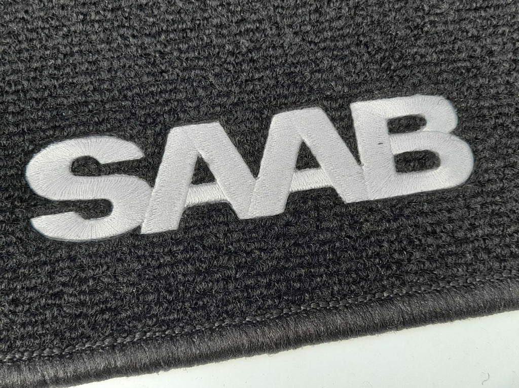Saab 9-3 Floor Mats 08-12 Saloon Estate Black Carpet Mat Set 12825833
