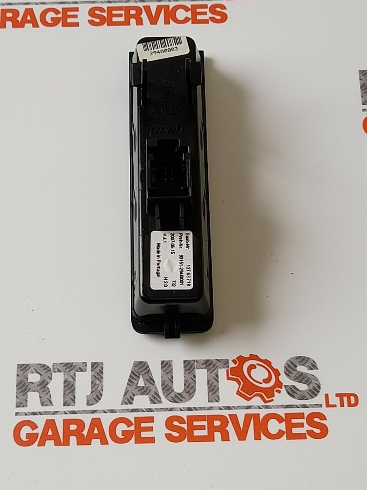 SAAB 93 9-3 2007 DASH NIGHTPANEL SWITCH 4D 5D Manual ESP 12763719