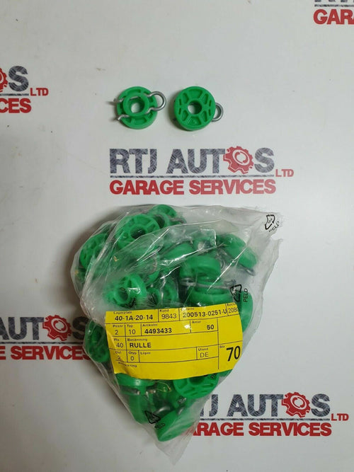 Genuine Saab 9-3 9-5 900 Volvo 850 S/V70 Window Roller Clips 4493433 (pair x2)