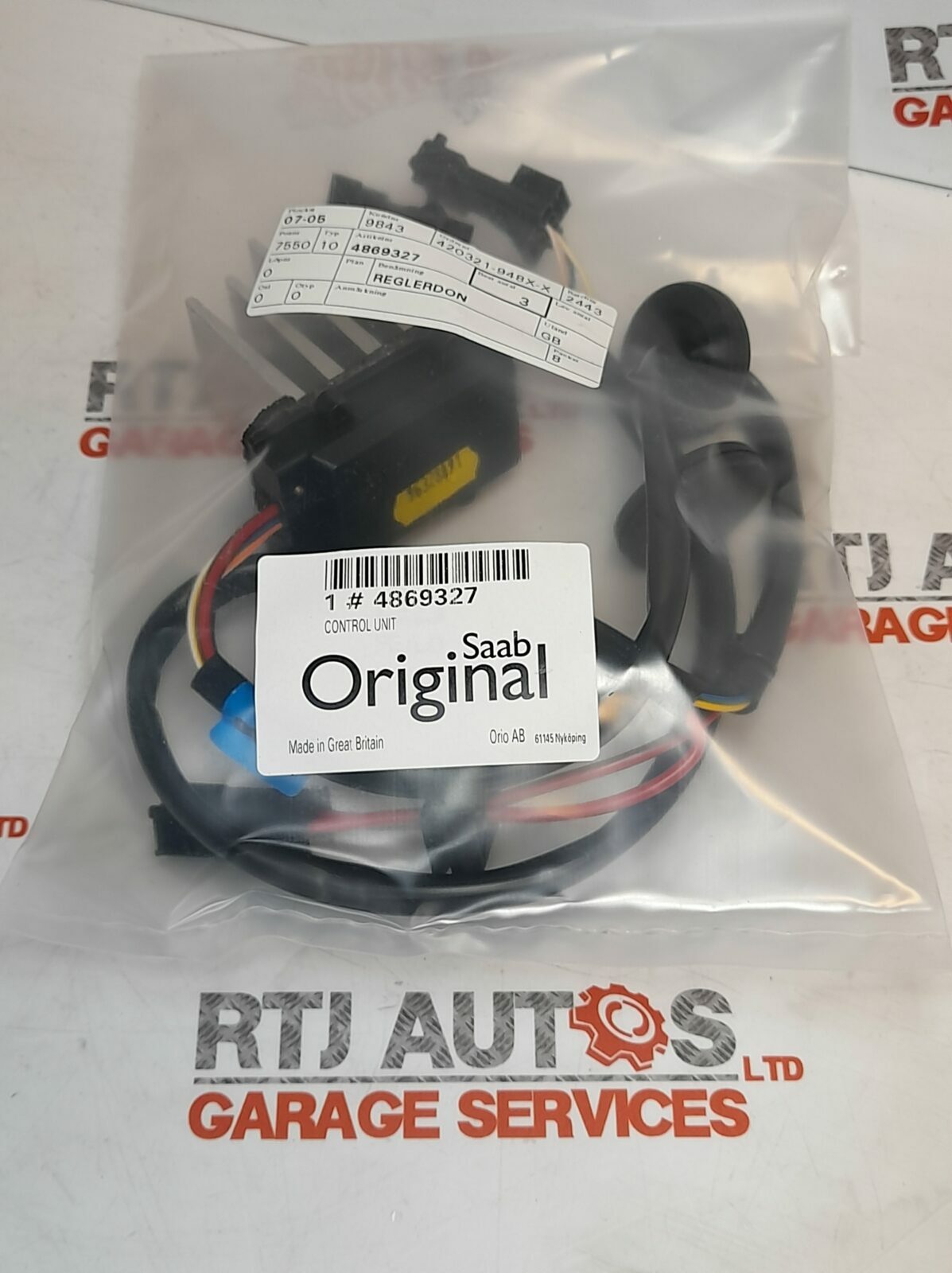 Genuine Saab 9-5 95 (98-04) Heater Fan Resistor Control Unit 4869327
