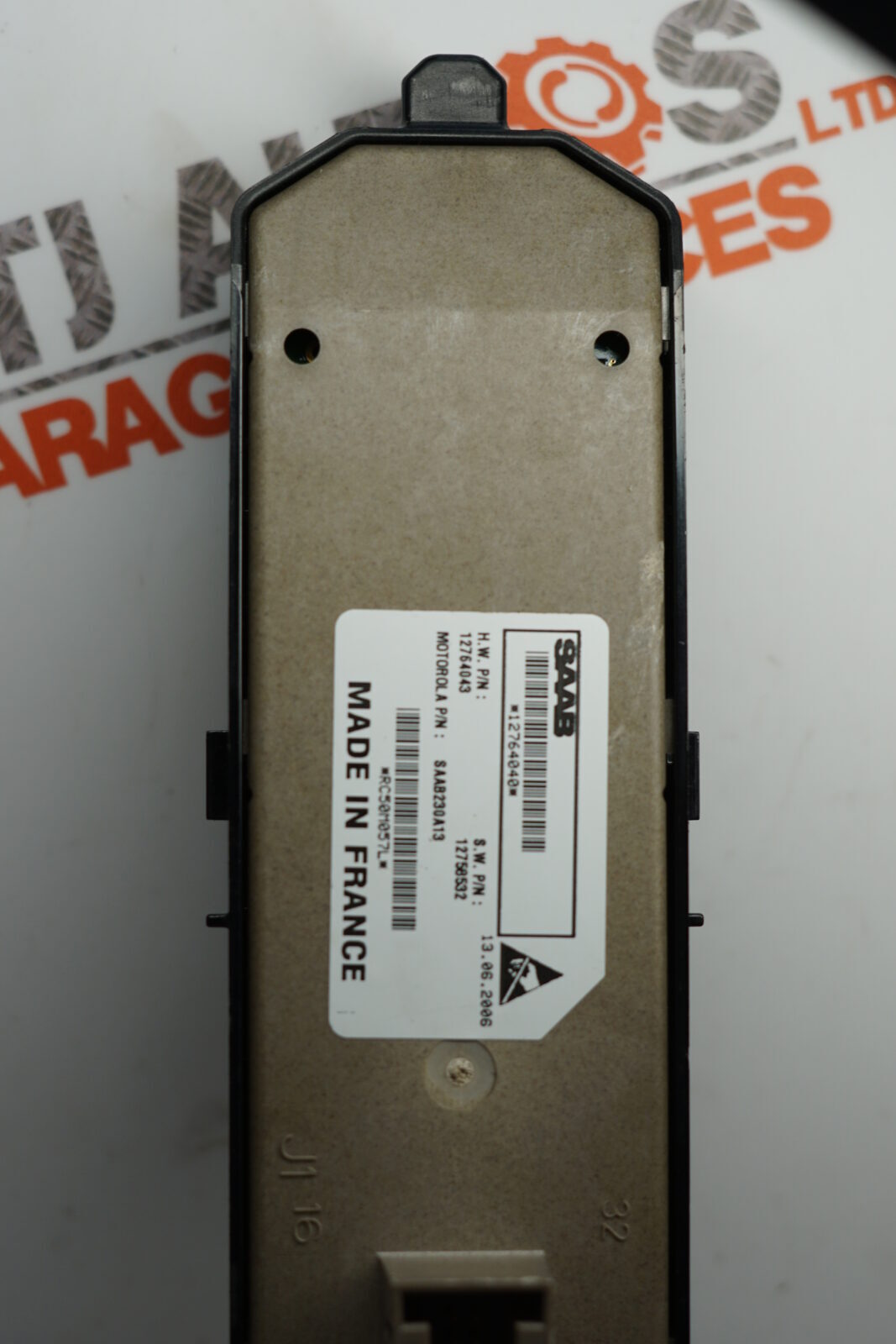 Saab 93 9-3 CV Nearside Rear Window Switch Module 12764040