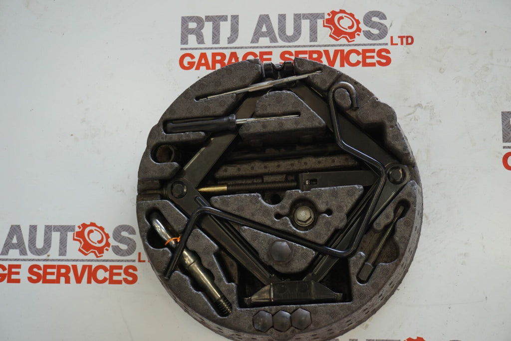 Saab 9-3 93 Convertible Complete Spare Wheel Toolkit 2003 - 2012 Inc Roof Tool