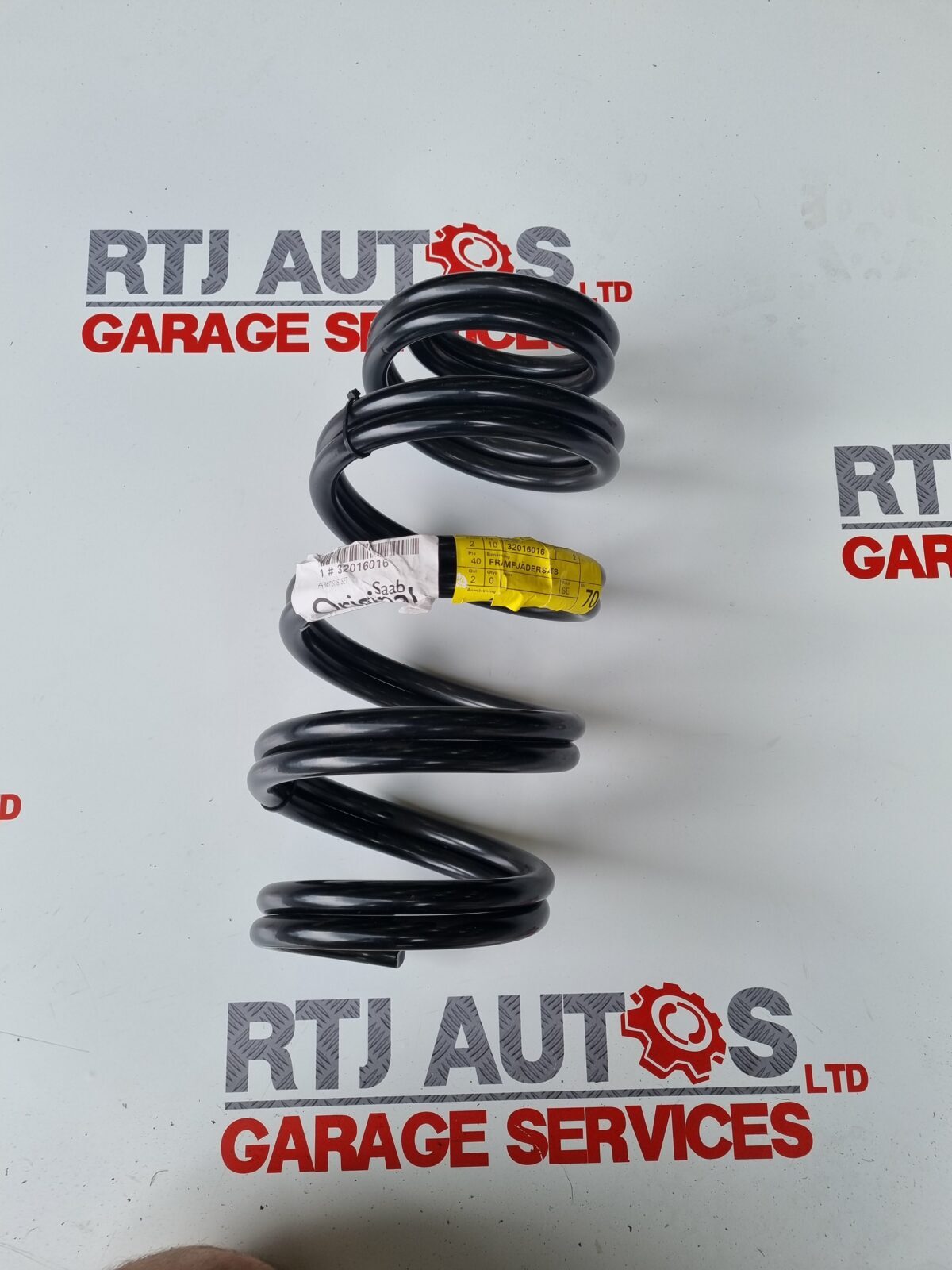 New Genuine Saab 93 9-3 03-12 Front O/S and N/S Spring Pair 32016016 lowered ...