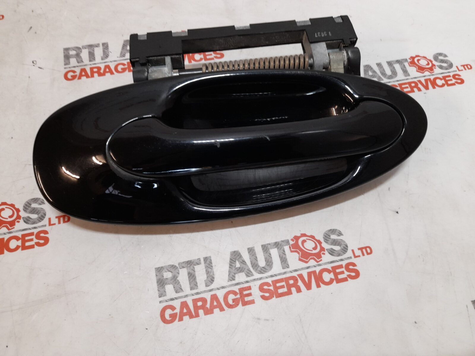 Saab 93 9-3 O/S Outside Door Handle Jet Black Metallic 298 12767345