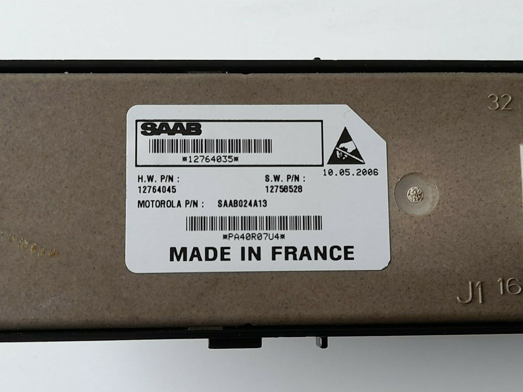 Saab 93 9-3 03-05 Nearside Front Switch Pack w/out Finger Protection 12764035