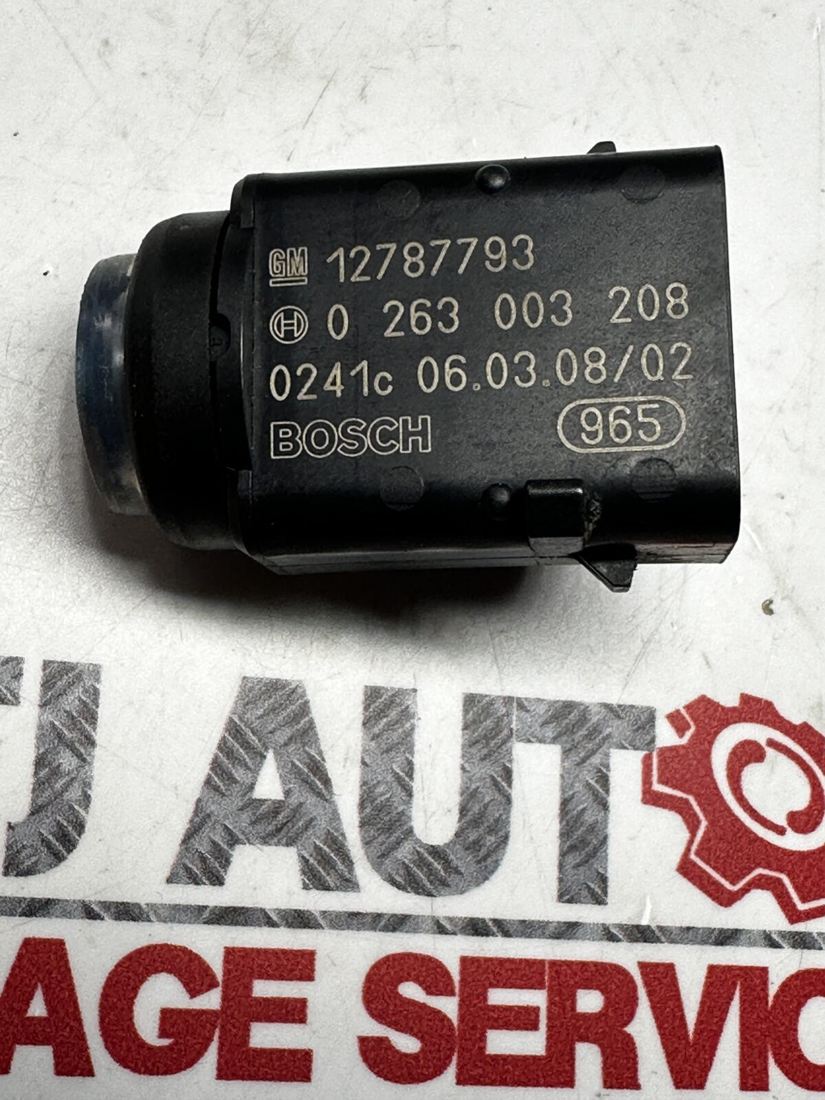 Saab 9-3 93 (03-10) Parking Assistance Sensor 12787793 / 93172012 x1 Fusion Blue