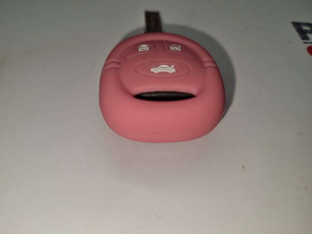 SAAB 9-5 95 98-10 9-3 93 01-03 Pink Silicone Key Fob Case Cover