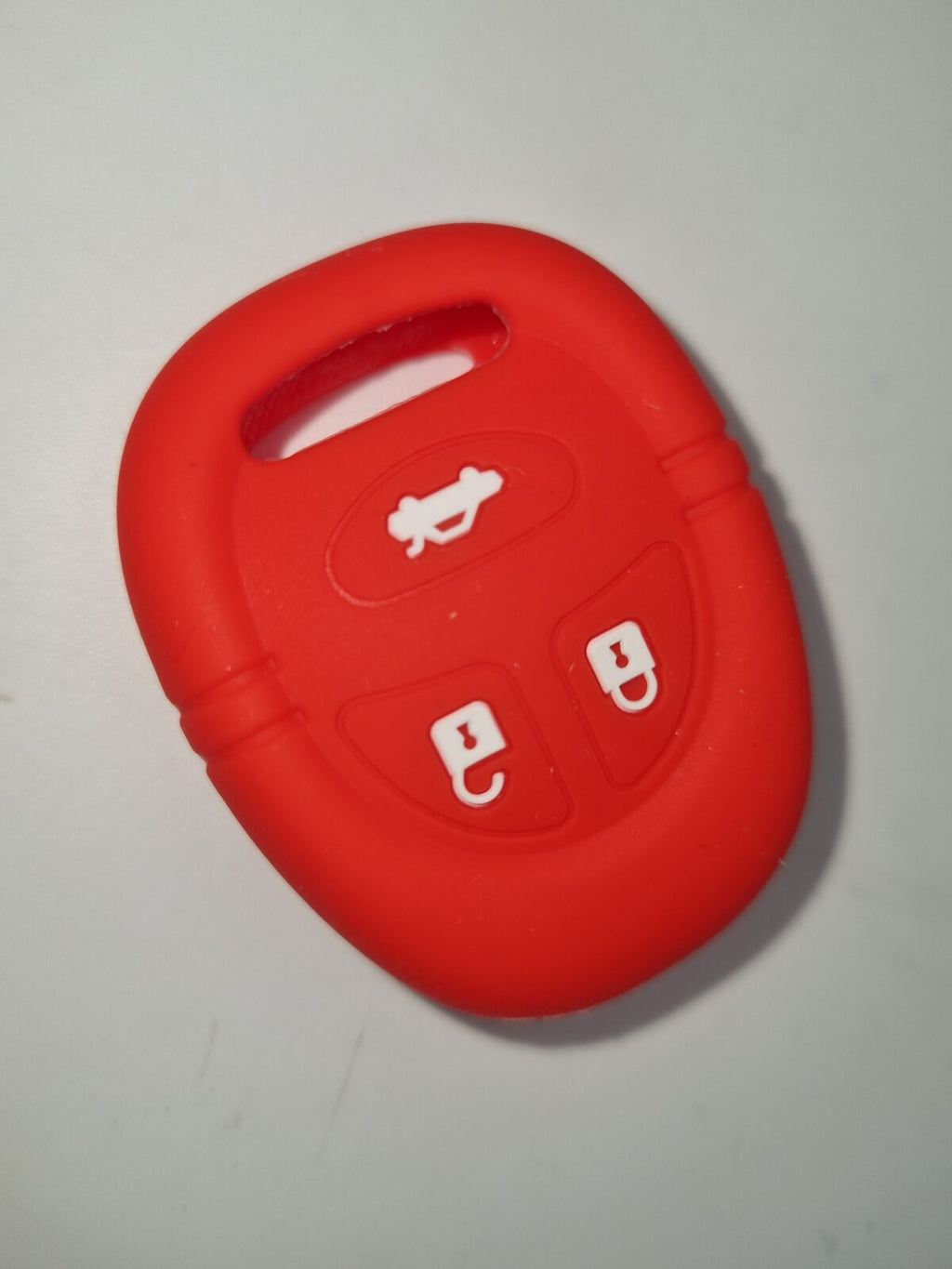 SAAB 9-5 95 98-10 9-3 93 01-03 Red Silicone Key Fob Case Cover