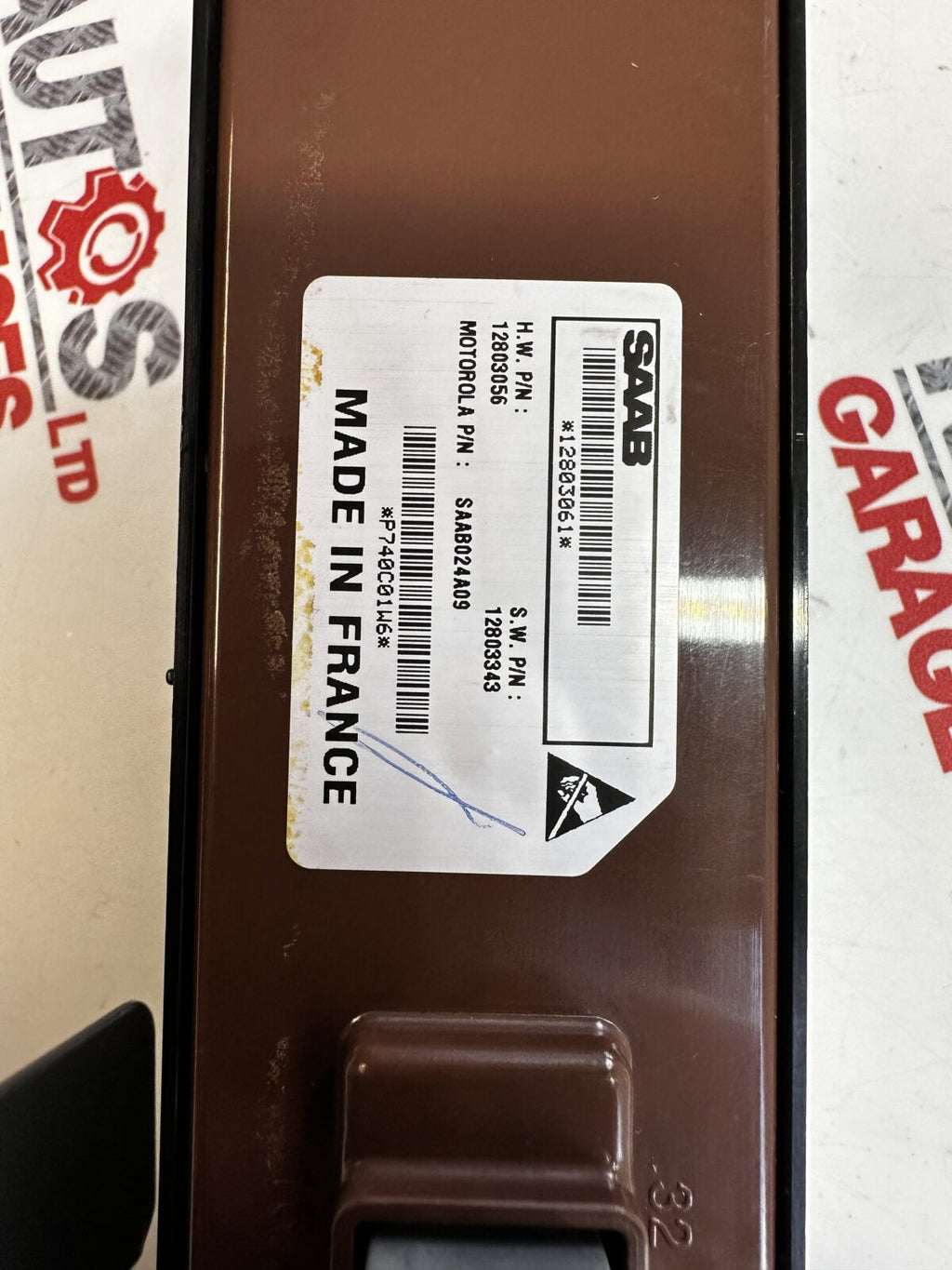 Saab 93 9-3 Nearside Front Window Switch (No Anti Pinch) 12803061