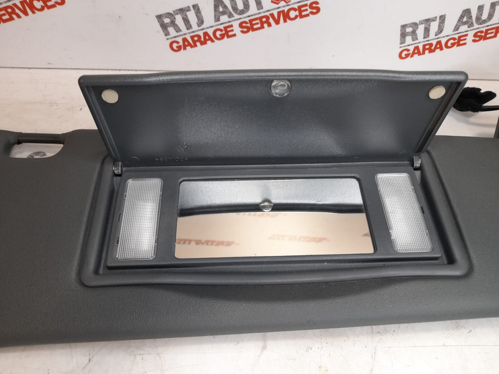 Saab 93 9-3 2006-2007 Convertible Drivers O/S Sun Visor Grey 12758114
