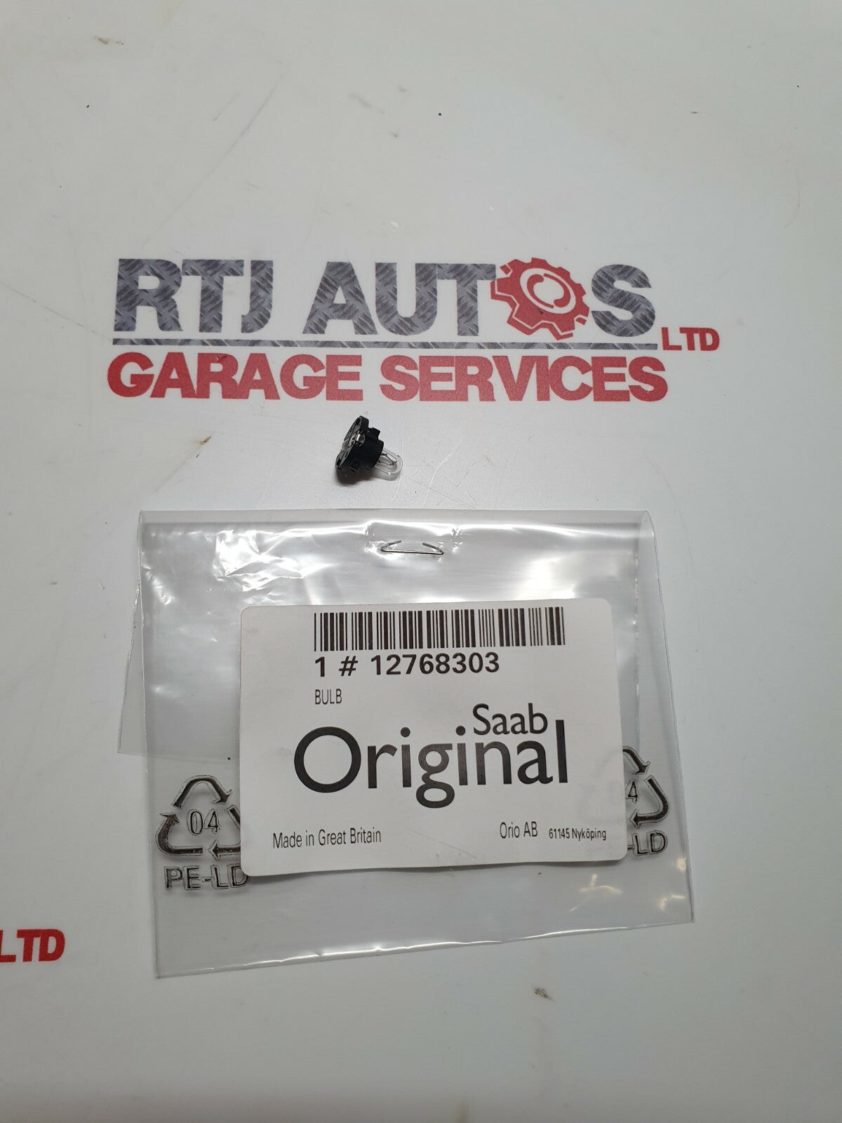 Genuine Saab 900 9000 9-3 9-5 Heater / ACC Climate control panel bulb 12768303