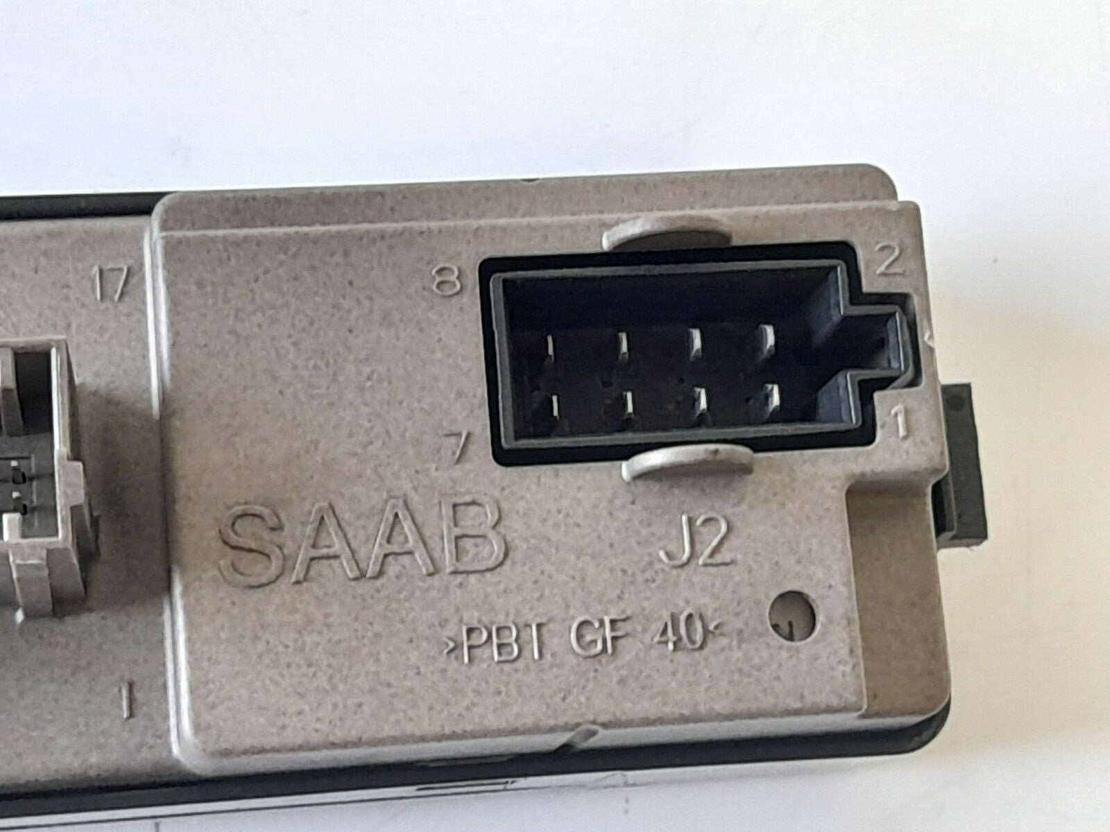 Saab 93 9-3 4D 5D Nearside Rear Window Switch Pack w/Finger Protection 12805699