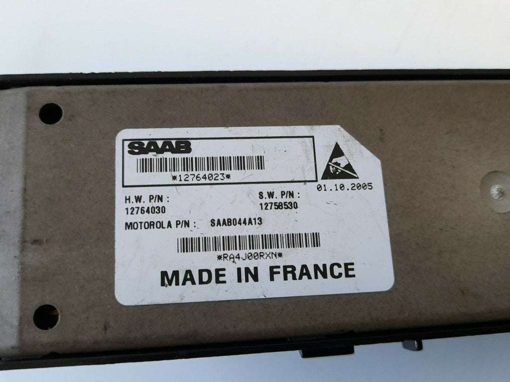 Saab 9-3 Offside Rear Window Switch (No Anti Pinch) 12764023