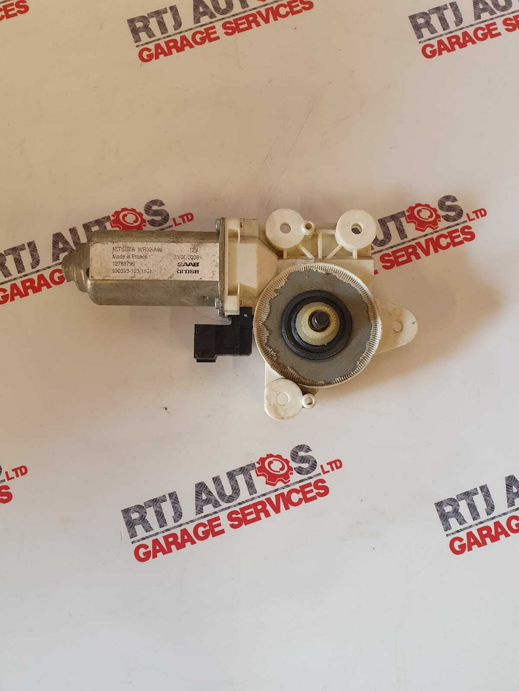 Saab 9-3 2003 - 2012 Electric Window Motor 6 Pin Front Left 12788799 12785663
