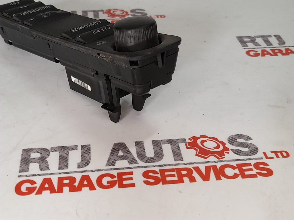 SAAB 9-3 2006 Dash Night Panel ESP Control Switch 12792588