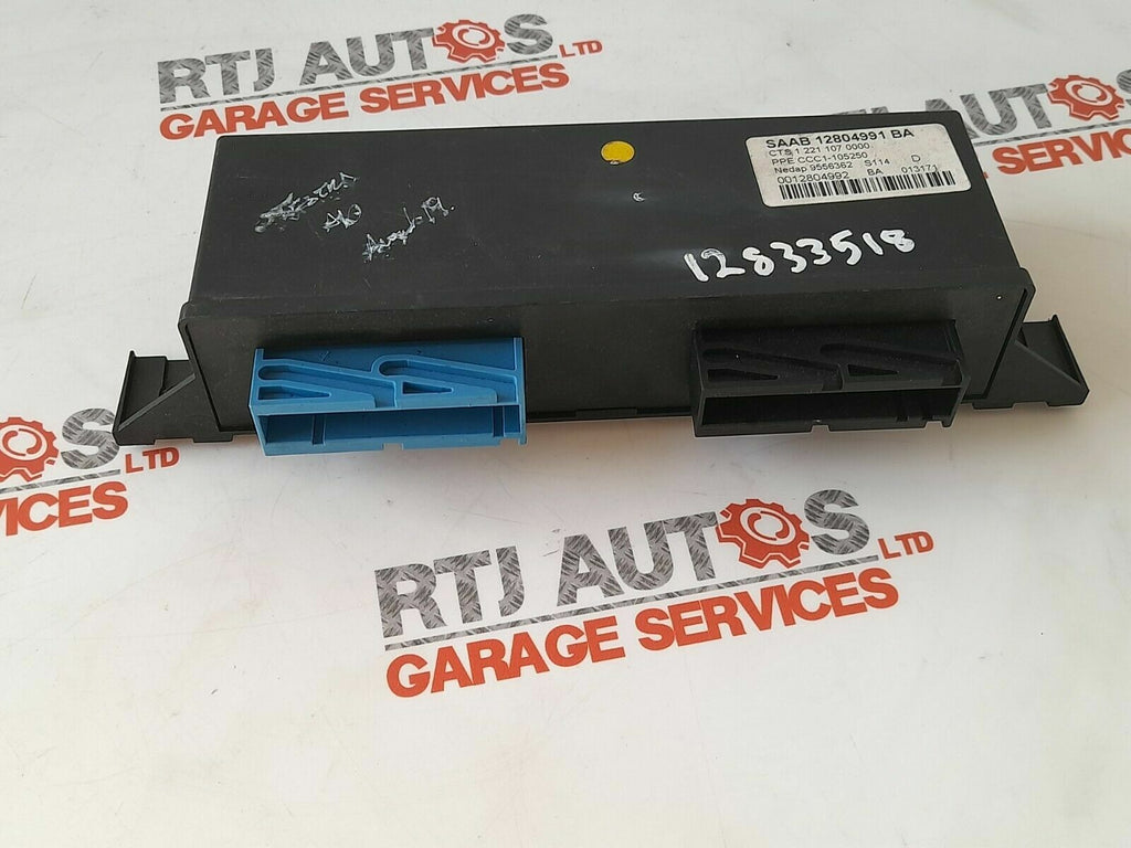 Saab 93 9-3 Convertible Soft Top Controller - 12804991