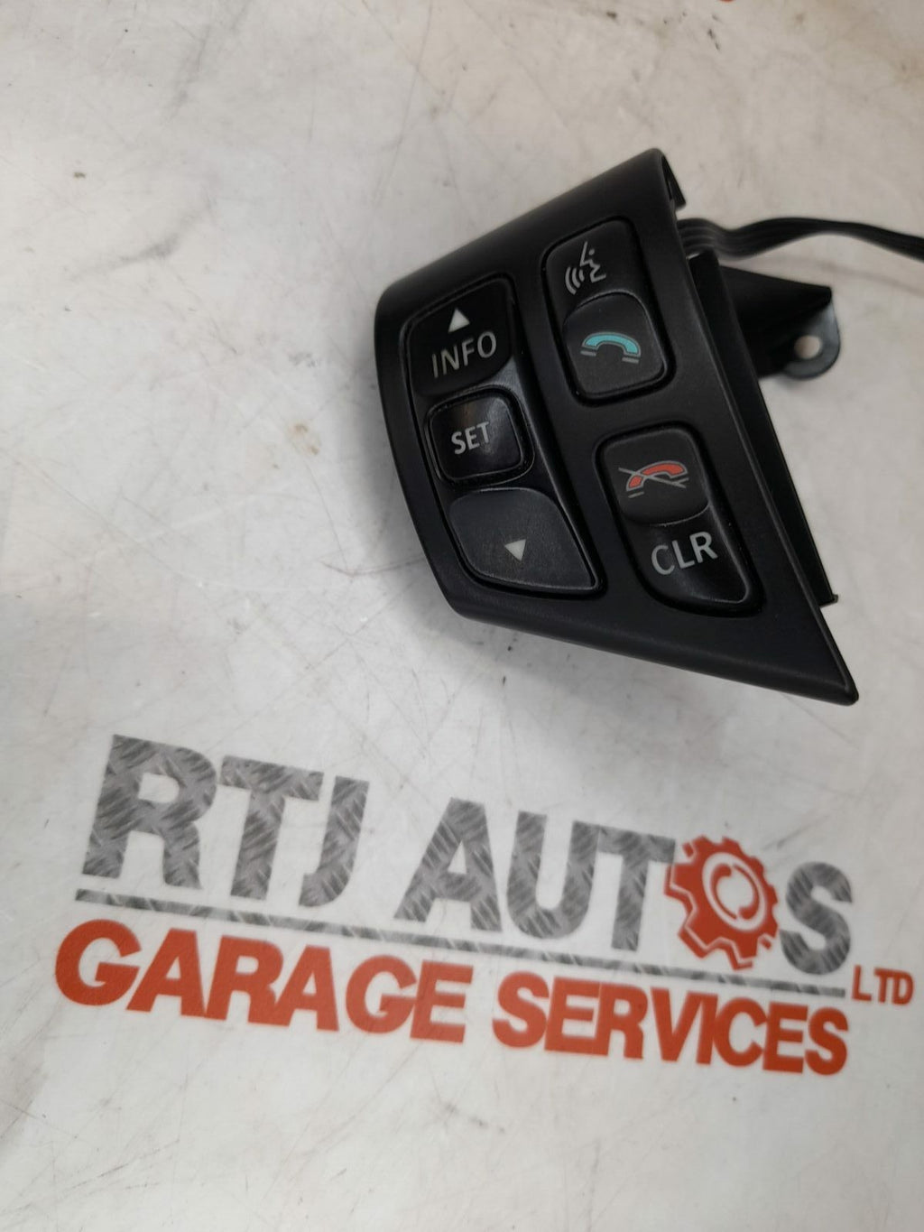 SAAB 93 9-3 2007 - 2011 Steering Wheel Switches Black 12764172