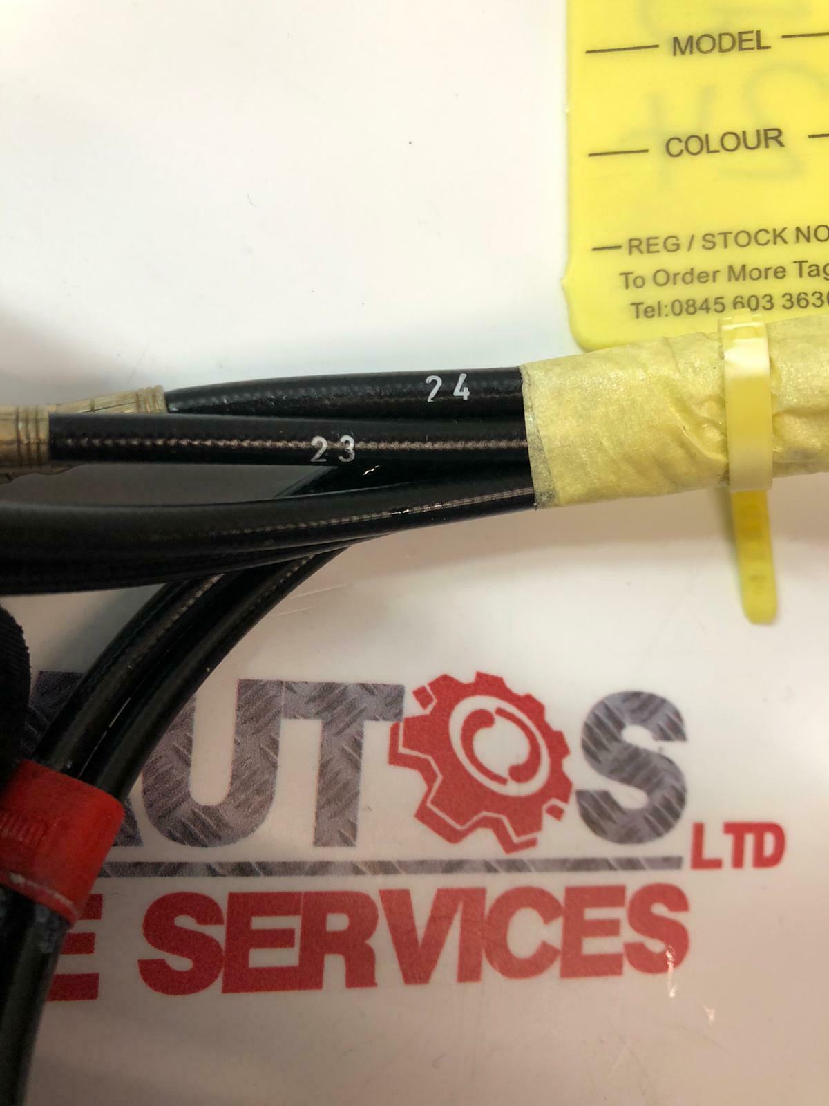 SAAB 9-3 93 Convertible Roof Hydraulic Wiring Hose Right Hand 23/24 12833512