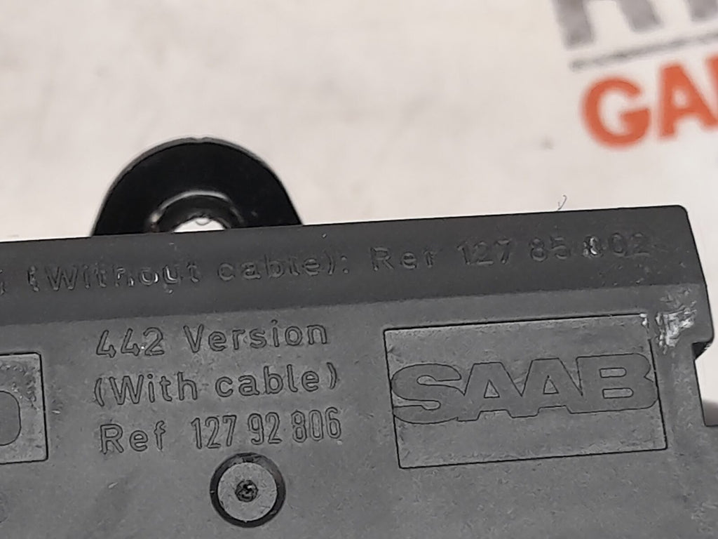 Saab 9-3 Saloon Tailgate Boot Lock Catch without cable 12785002