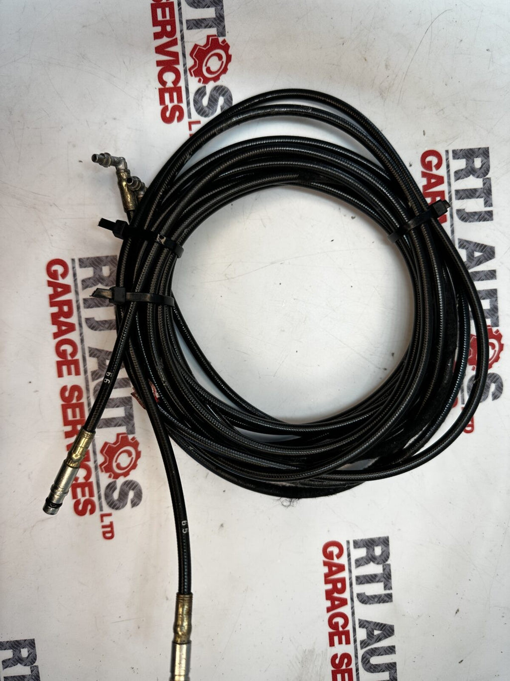 SAAB 9-3 93 Convertible Roof Hydraulic Wiring Hose 1st Bow 65 & 66 12833516
