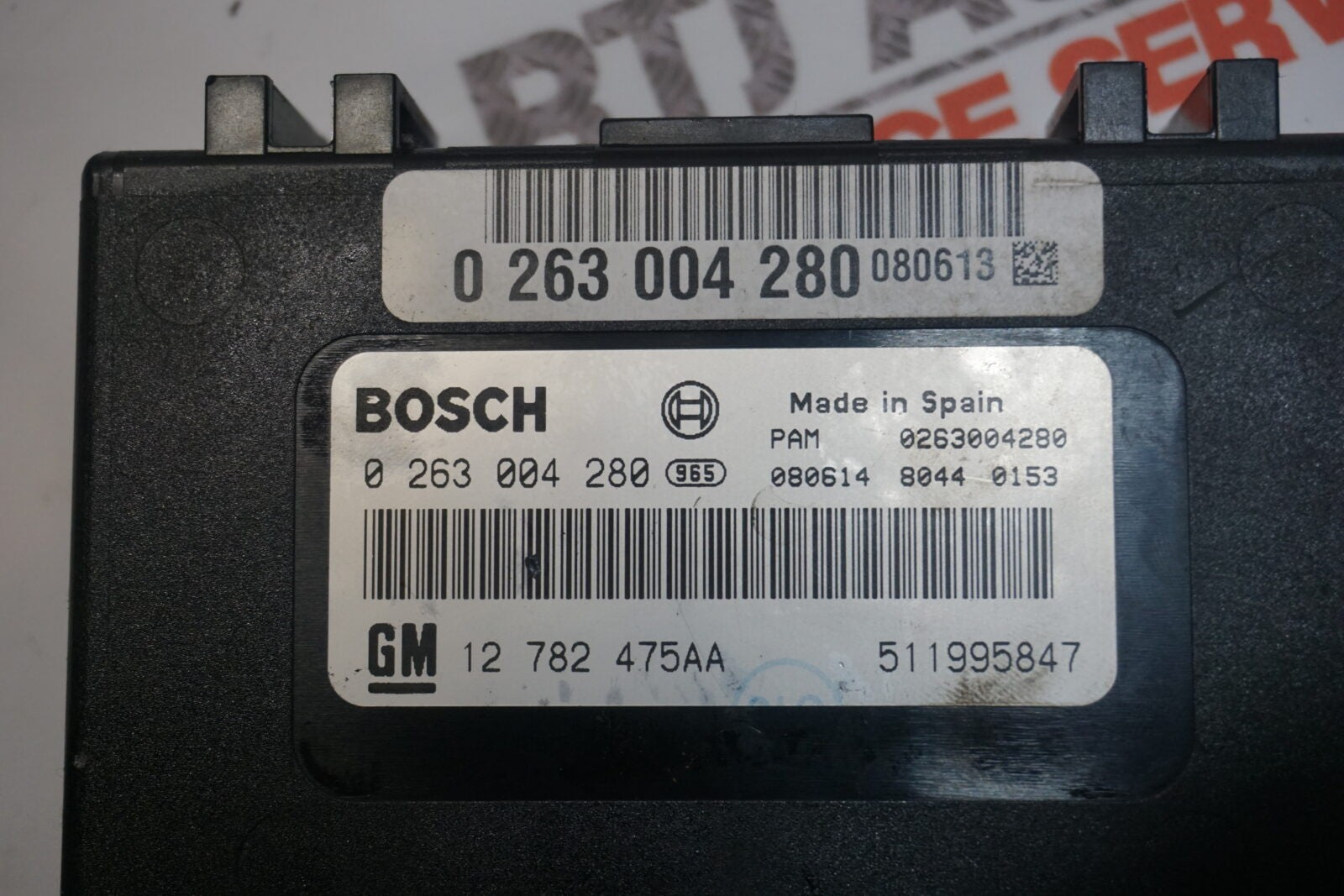 Saab 93 9-3 08-10 Parking Distance Control ECU With Wiring 12782475