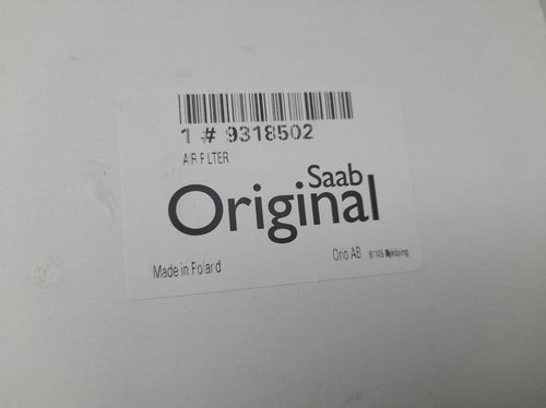 Genuine Saab 900 Air Filter Petrol 9318502