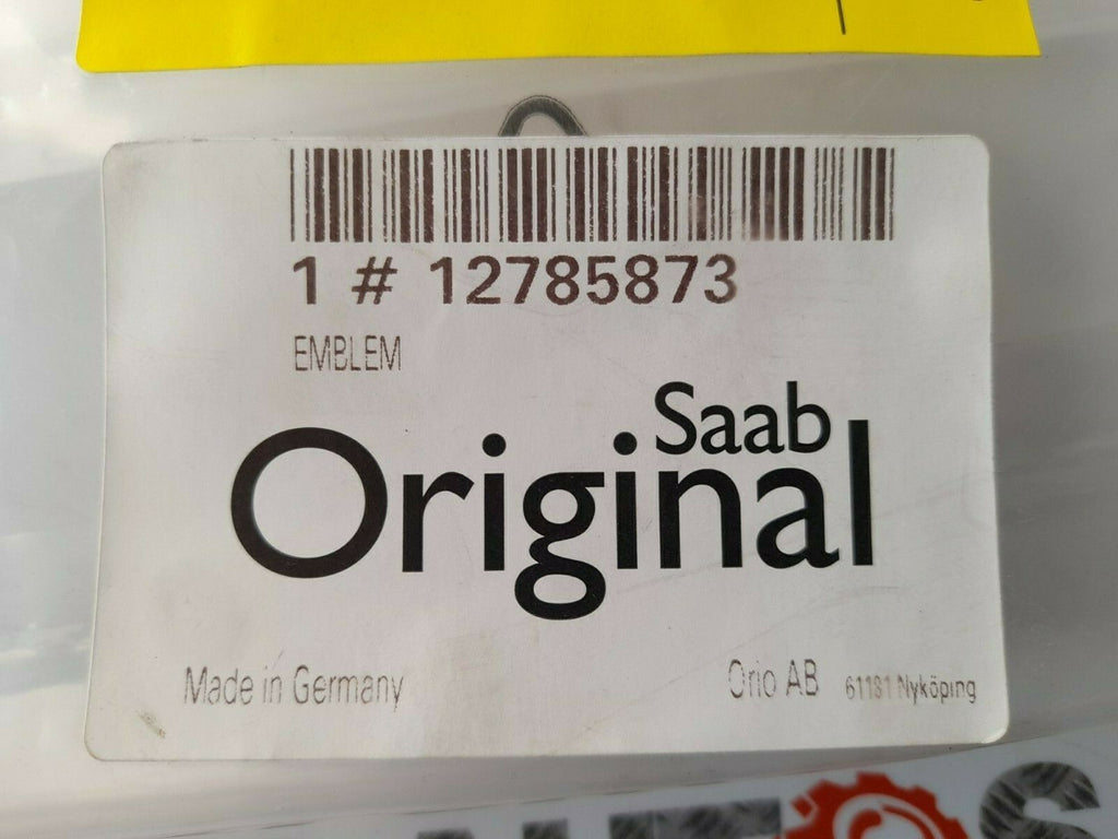 Genuine Saab Brand New 93 9-3 2003-2010 4D "93" Badge Emblem 12785873