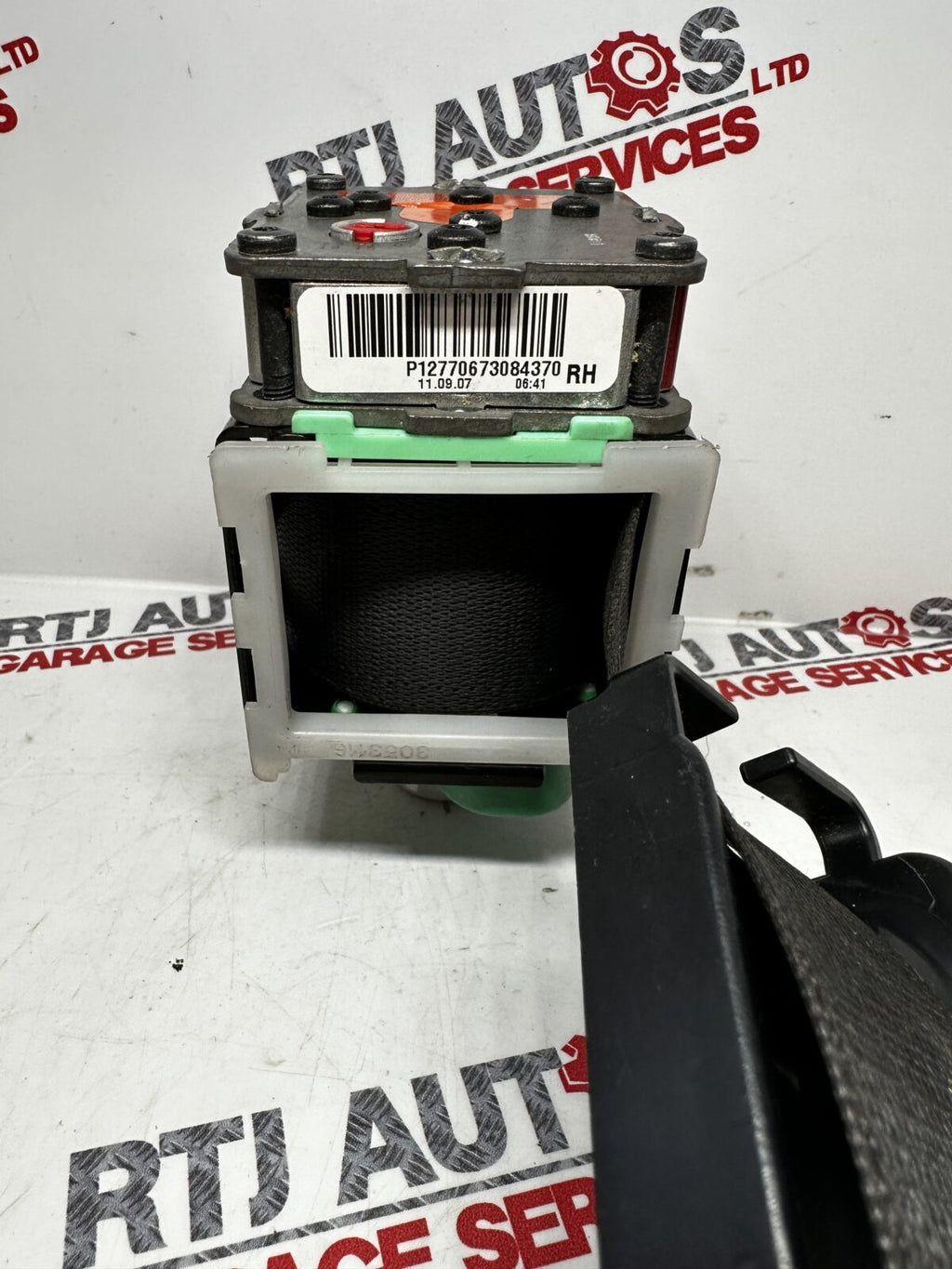 SAAB 9-3 93 Passengers Front Left Seatbelt Convertible Electric Seat 12770673...